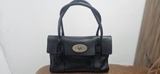 Mulberry Bayswater Black Leather Bag