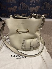 Lancel  Leather Bucket Bag