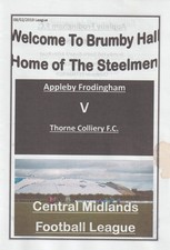 Appleby Frodingham v Thorne Colliery - Central Midlands North - 08/02/19