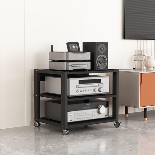 Stereo rack tier black audio - rack,