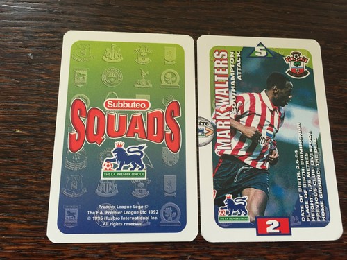 Subbuteo squads 1996 - subbuteo,