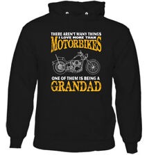 Things Mens Funny Motorbike Hoodie Biker Motorcycle Bike Father's Day Grandad