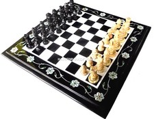 Black Marble Chess Coffee