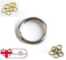 Jump Rings 4mm 5mm 6mm 7mm 8mm 10mm Very Strong 1mm Thick Jewllery Making