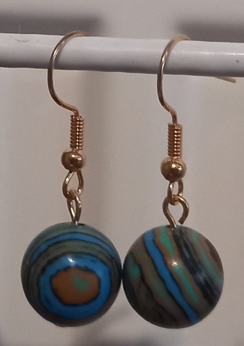Handmade hand beaded - hand, blue