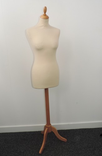 Female mannequin wooden - mannequin, on