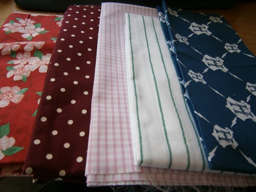 Pieces fabric oddments - pieces, oddments-