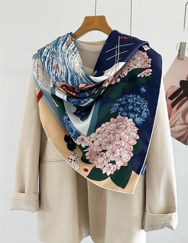 100 mulberry silk scarf - mulberry, shawl