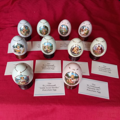 Set danbury mint hummel - set,