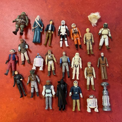Star wars vintage figure lot - star,