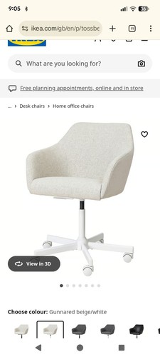 Ikea office chair - office,