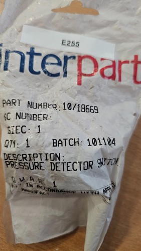 Potterton 18669 pressure - potterton, 10/18669