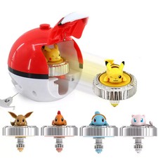 Pokémon Charmander Poké Ball Battle Spinner Pack Spinning Battling Top Eevee gif