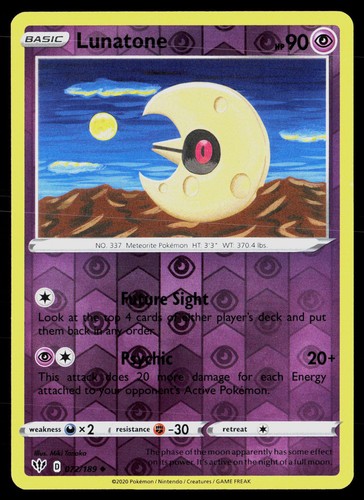 Lunatone 072 189 reverse - lunatone, holo