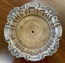 George III Silver Wine Coaster by T&J Creswick