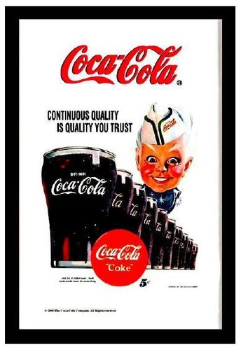 Coca cola boy - cola, wall