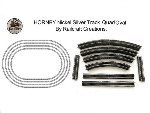 Gauge hornby quad oval - oo,
