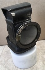 A VINTAGE LUCAS BICYCLE OIL LAMP ?SILVER KING OR ?KINGLET MODEL ORIGINAL GLASS