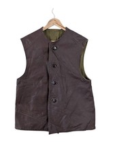 WWII Leather Jerkin Vest