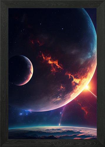 Gigant planet eclipse - gigant,