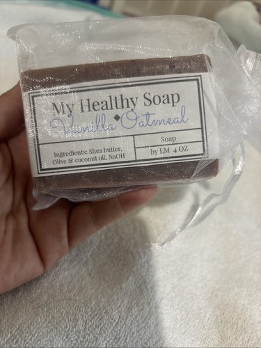 Handmade soap vanilla oatmeal - handmade,
