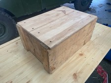 Vintage Military Crate Original Collectible