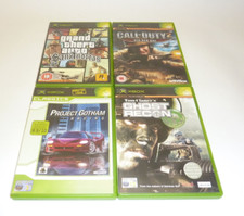 Microsoft Xbox - 4 x Games ( Ghost recon/Call Of Duty 2/Project Gotham/Theft) EX