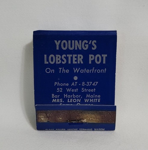 Vintage matchbook young - vintage,