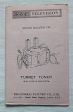  GEC Television Turret Tuner