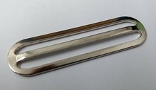 Genuine British Military Issue Silver Stable & Parade Belt Slider Adjuster STD2