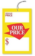 Reg Price - Our Price Tag