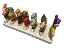 Disney Snow White The Seven Dwarfs Toast Rack Vintage Retro Collectable Clover