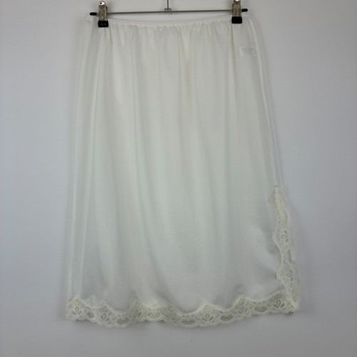 Marlon white half slip - marlon,