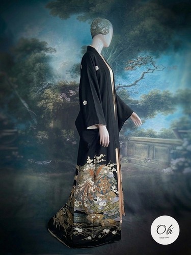 Vintage handmade kimono - handmade,