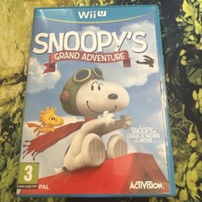 Snoopy's Grand Adventure - Nintendo - Wii U - PAL - Complete - FREE POST!