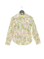 Eddie Bauer Women's Shirt XS Multi 100% Cotton Long Sleeve Collared Basic