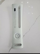 Microsoft XBox 360 official white faceplate fascia cover NO damaged flaps
