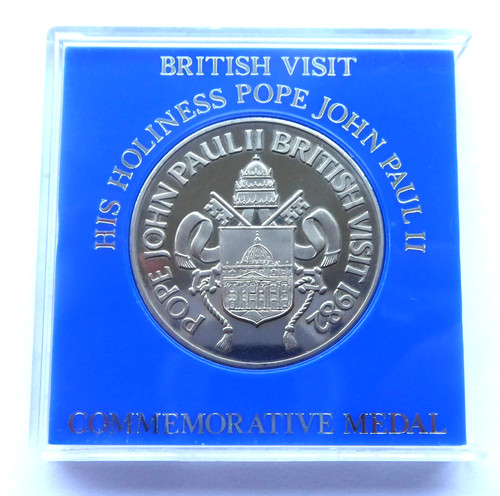 Pope john paul 1982 british - pope,