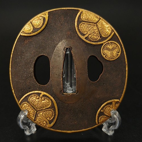 Tokugawa mitsuba aoi - mitsuba, tsuba