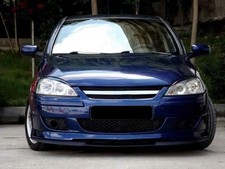 Cupra R Front Bumper Splitter Front Bumper Lip For Vauxhall Opel Corsa C