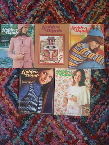 Vintage golden hands magazine - hands,