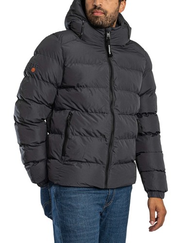 Superdry hooded sport puffer - superdry,