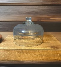 Vintage Large Clear Glass Cake