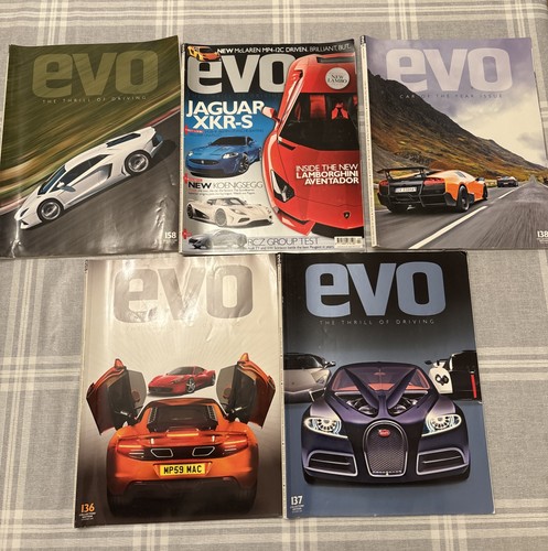 Evo car magazines bundle - evo, x5