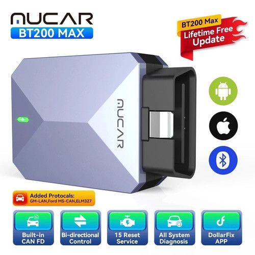 Mucar bt200 max obd2 scanner - bt200,