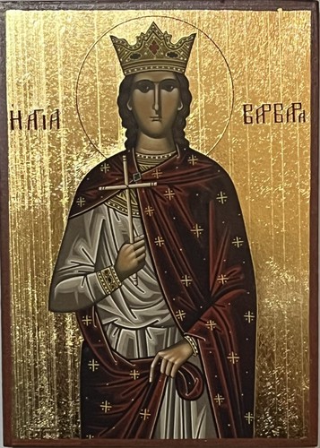 Icon saint barbara - barbara,