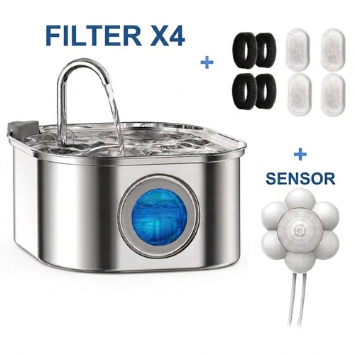 Stainless steel pet water - steel,