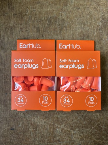 Earhub premium foam earplugs - premium,