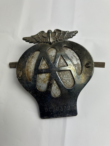 Vintage chrome enamel - vintage, aa