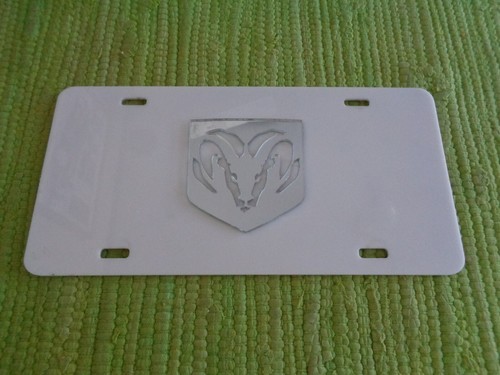 Dodge ram truck license plate - truck,